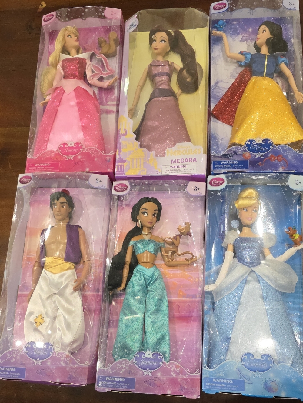 Disney Princess Doll - Assorted Colors (Pink, Purple, Yellow, Blue)